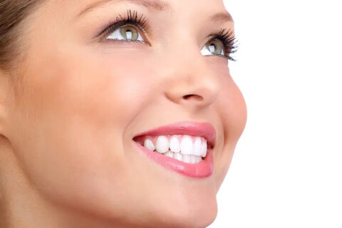 Women smiling with white teeth